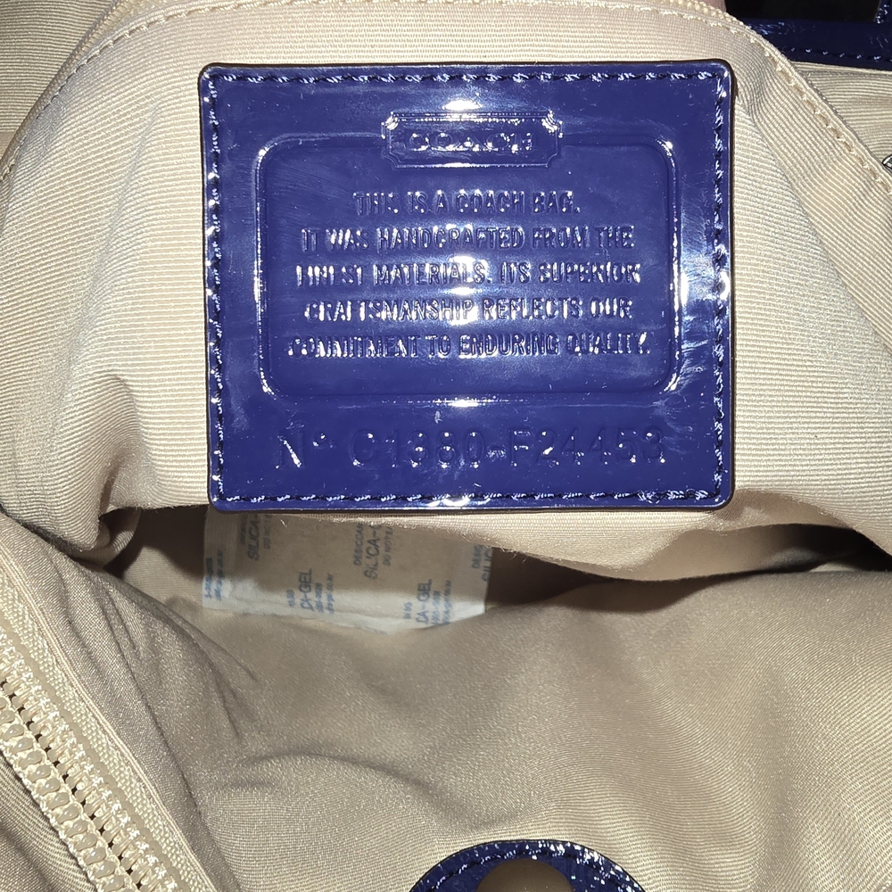Coach Multicolor Canvas Tote Bag - Picture 6 of 6